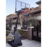 Sports Studio 2.4m to 3.05m Outdoor Home Adjustable Height Removable Portable Basketball Stand SBA305-024